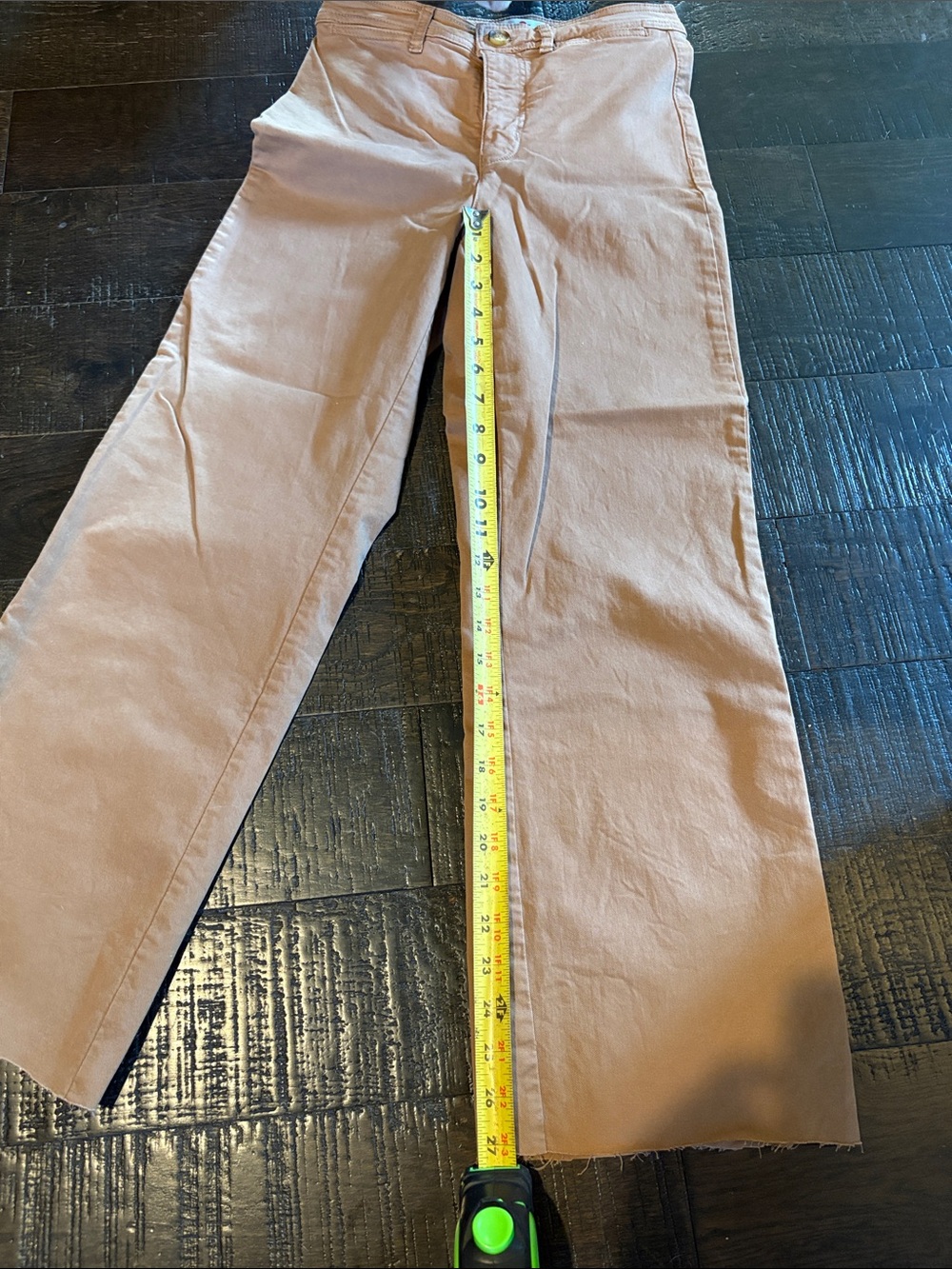 Marine Layer Wide-Leg Pants in Camel Brown - Picture 6 of 6